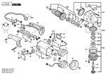 Bosch 0 601 852 083 Gws 21-230 H Angle Grinder 230 V / Eu Spare Parts